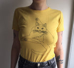 Hillbilly Women's T-shirts Fashion Funny Cat Licking Butt Tee Feminist Tshirt Funny Shirt Smash The Patriarchy Vegan Tops & Tees