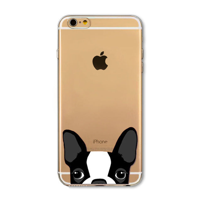 super cute For iPhone 6 6s Case Fashion Luxury Ultra Thin Funny Hamster Cat Dog Back Cover for Apple iPhone