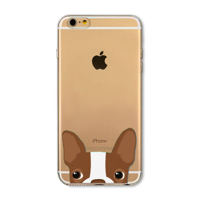 super cute For iPhone 6 6s Case Fashion Luxury Ultra Thin Funny Hamster Cat Dog Back Cover for Apple iPhone
