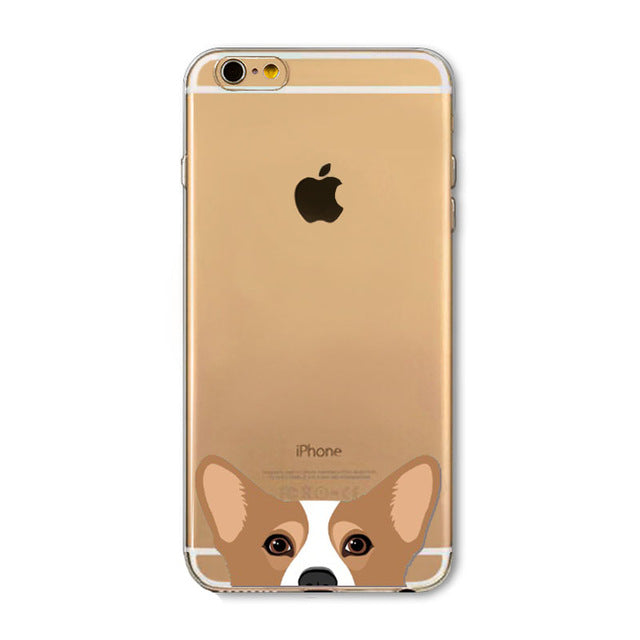 super cute For iPhone 6 6s Case Fashion Luxury Ultra Thin Funny Hamster Cat Dog Back Cover for Apple iPhone