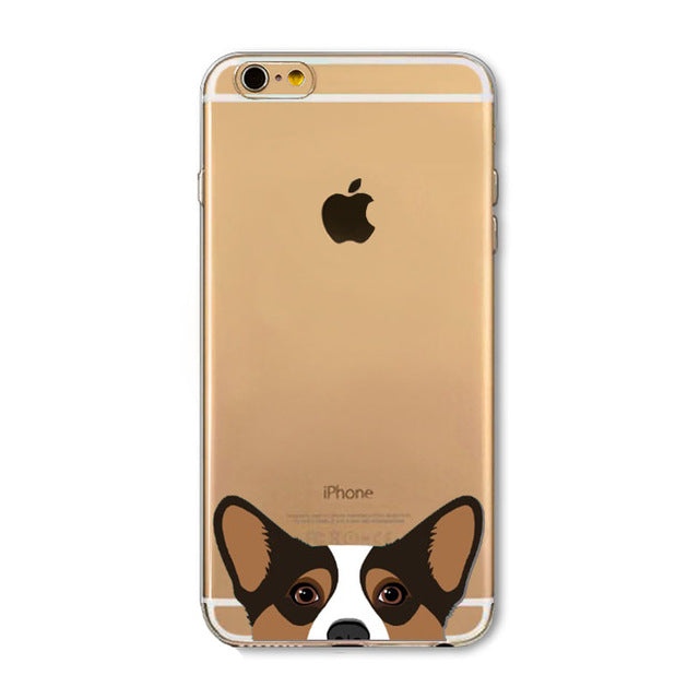 super cute For iPhone 6 6s Case Fashion Luxury Ultra Thin Funny Hamster Cat Dog Back Cover for Apple iPhone