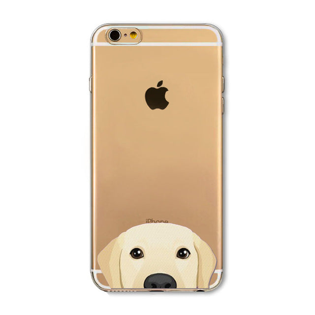 super cute For iPhone 6 6s Case Fashion Luxury Ultra Thin Funny Hamster Cat Dog Back Cover for Apple iPhone
