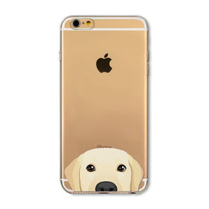 super cute For iPhone 6 6s Case Fashion Luxury Ultra Thin Funny Hamster Cat Dog Back Cover for Apple iPhone