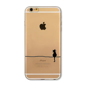 super cute For iPhone 6 6s Case Fashion Luxury Ultra Thin Funny Hamster Cat Dog Back Cover for Apple iPhone