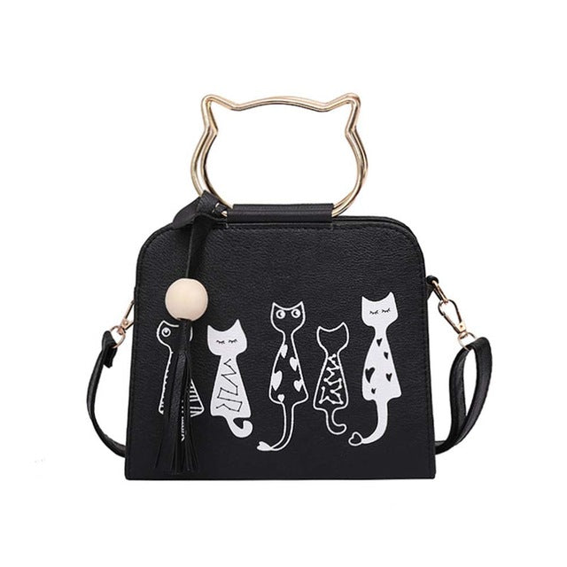 Beautiful bag wit cat prints