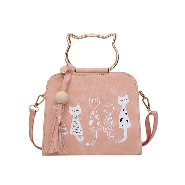 Beautiful bag wit cat prints