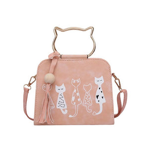 Beautiful bag wit cat prints
