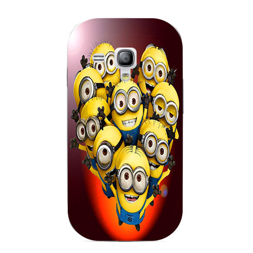 Case For Samsung Galaxy S Duos GT S7562 GT-S7562 7562 Trend Plus S7580 S7582 GT-S7580 GT-S7582 Cover Printed Cat Owl Phone Case