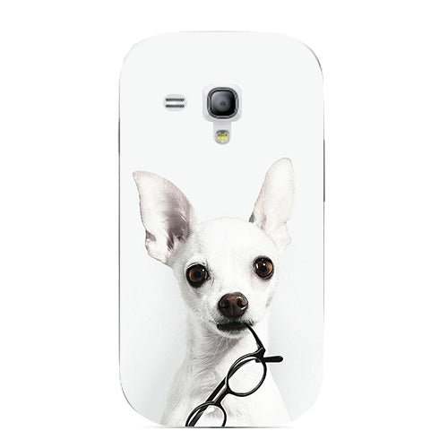 Case For Samsung Galaxy S Duos GT S7562 GT-S7562 7562 Trend Plus S7580 S7582 GT-S7580 GT-S7582 Cover Printed Cat Owl Phone Case