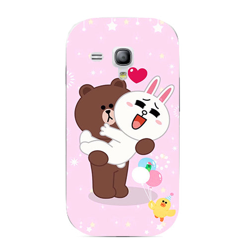 Case For Samsung Galaxy S Duos GT S7562 GT-S7562 7562 Trend Plus S7580 S7582 GT-S7580 GT-S7582 Cover Printed Cat Owl Phone Case