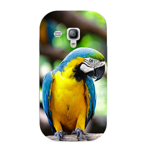 Case For Samsung Galaxy S Duos GT S7562 GT-S7562 7562 Trend Plus S7580 S7582 GT-S7580 GT-S7582 Cover Printed Cat Owl Phone Case