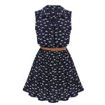 TFGS New Design Summer New Women Shirts Dress Cat