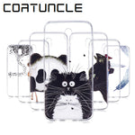 COATUNCLE Transparent Phone Case sFor Samsung Galaxy J3 2017 J330 Cute Cat Silicon Soft TPU Back Cover For Samsung J3 2017 Cases