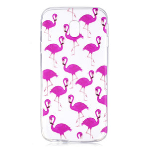 COATUNCLE Transparent Phone Case sFor Samsung Galaxy J3 2017 J330 Cute Cat Silicon Soft TPU Back Cover For Samsung J3 2017 Cases