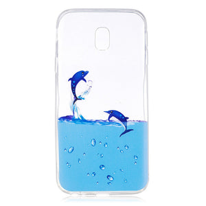 COATUNCLE Transparent Phone Case sFor Samsung Galaxy J3 2017 J330 Cute Cat Silicon Soft TPU Back Cover For Samsung J3 2017 Cases