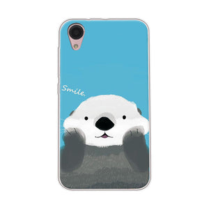 Adlikeme Cute Painted Dog Bear Cat Phone Cases For BQ BQ 4072 Case Cover Soft Tpu Funda For BQ BQ-4072 Strike Mini Coque Capa