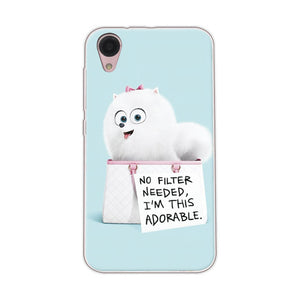 Adlikeme Cute Painted Dog Bear Cat Phone Cases For BQ BQ 4072 Case Cover Soft Tpu Funda For BQ BQ-4072 Strike Mini Coque Capa