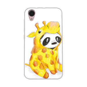 Adlikeme Cute Painted Dog Bear Cat Phone Cases For BQ BQ 4072 Case Cover Soft Tpu Funda For BQ BQ-4072 Strike Mini Coque Capa