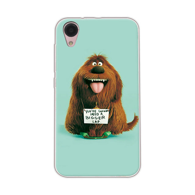 Adlikeme Cute Painted Dog Bear Cat Phone Cases For BQ BQ 4072 Case Cover Soft Tpu Funda For BQ BQ-4072 Strike Mini Coque Capa