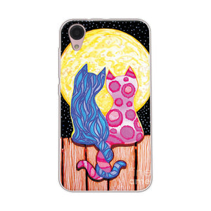 Adlikeme Cute Painted Dog Bear Cat Phone Cases For BQ BQ 4072 Case Cover Soft Tpu Funda For BQ BQ-4072 Strike Mini Coque Capa