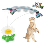 YVYOO Electric Rotating Colorful Butterfly Funny