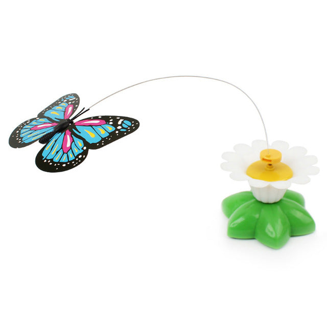 YVYOO Electric Rotating Colorful Butterfly Funny