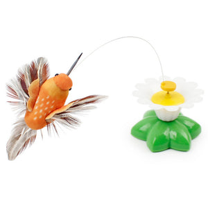YVYOO Electric Rotating Colorful Butterfly Funny