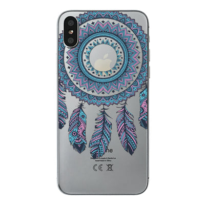 class Phone Case For Apple iPhone X Cute Cats Corky Flamingo Dreamcatcher Beautiful Girls Letters Phone Shell Capa Bag for iPhone X 10