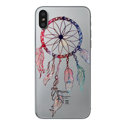 class Phone Case For Apple iPhone X Cute Cats Corky Flamingo Dreamcatcher Beautiful Girls Letters Phone Shell Capa Bag for iPhone X 10