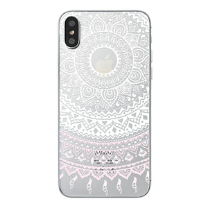 class Phone Case For Apple iPhone X Cute Cats Corky Flamingo Dreamcatcher Beautiful Girls Letters Phone Shell Capa Bag for iPhone X 10