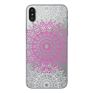 class Phone Case For Apple iPhone X Cute Cats Corky Flamingo Dreamcatcher Beautiful Girls Letters Phone Shell Capa Bag for iPhone X 10