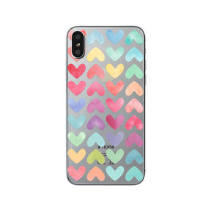class Phone Case For Apple iPhone X Cute Cats Corky Flamingo Dreamcatcher Beautiful Girls Letters Phone Shell Capa Bag for iPhone X 10