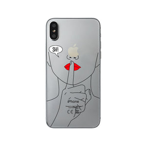 class Phone Case For Apple iPhone X Cute Cats Corky Flamingo Dreamcatcher Beautiful Girls Letters Phone Shell Capa Bag for iPhone X 10