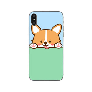 class Phone Case For Apple iPhone X Cute Cats Corky Flamingo Dreamcatcher Beautiful Girls Letters Phone Shell Capa Bag for iPhone X 10