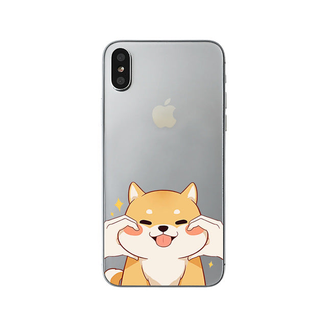 class Phone Case For Apple iPhone X Cute Cats Corky Flamingo Dreamcatcher Beautiful Girls Letters Phone Shell Capa Bag for iPhone X 10