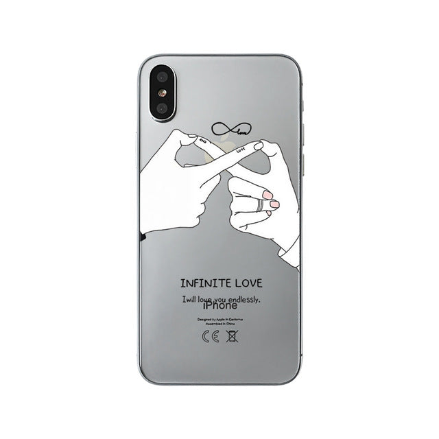 class Phone Case For Apple iPhone X Cute Cats Corky Flamingo Dreamcatcher Beautiful Girls Letters Phone Shell Capa Bag for iPhone X 10