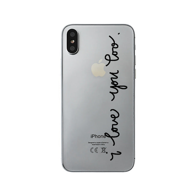 class Phone Case For Apple iPhone X Cute Cats Corky Flamingo Dreamcatcher Beautiful Girls Letters Phone Shell Capa Bag for iPhone X 10