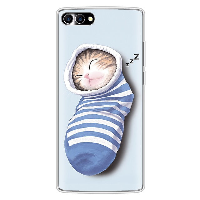 am a cool cat ASTUBIA sFor Homtom s9 Plus Case Silisone Soft TPU Cute Cat Phone Case sFor Homtom s9 Plus Cover 4g For Homtom s9 Plus 5.99 Capa