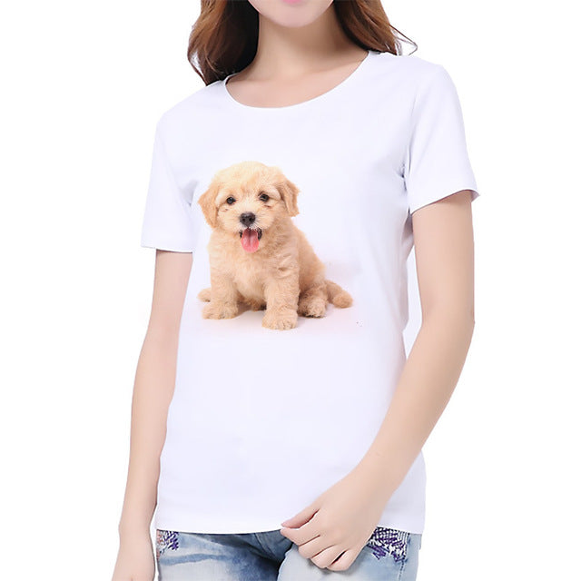 Summer T shirt women Naughty Cat 3D Lovely Printing Originality O-Neck harajuku Short Sleeves T-shirts tshirt Tops Tee