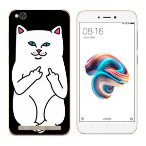 Soft Case Xiaomi Redmi 5A  5.0 inch Back Cover Cat Landscape Printing Silicone Phone Case Clear for Xiaomi Redmi 5A 5 A Coque