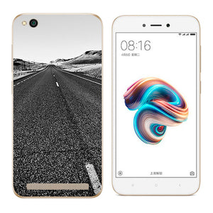 Soft Case Xiaomi Redmi 5A  5.0 inch Back Cover Cat Landscape Printing Silicone Phone Case Clear for Xiaomi Redmi 5A 5 A Coque