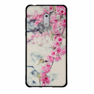 Fashion Phone Case For Nokia 6 Cover Cute Animal View Soft Silicone Black Phone Cases For Nokia 6 Cellphone Cover Bags
