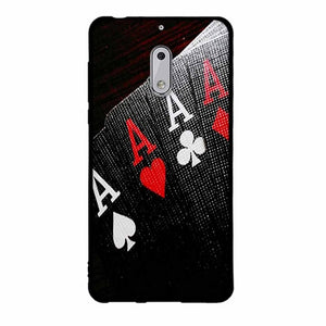 Fashion Phone Case For Nokia 6 Cover Cute Animal View Soft Silicone Black Phone Cases For Nokia 6 Cellphone Cover Bags