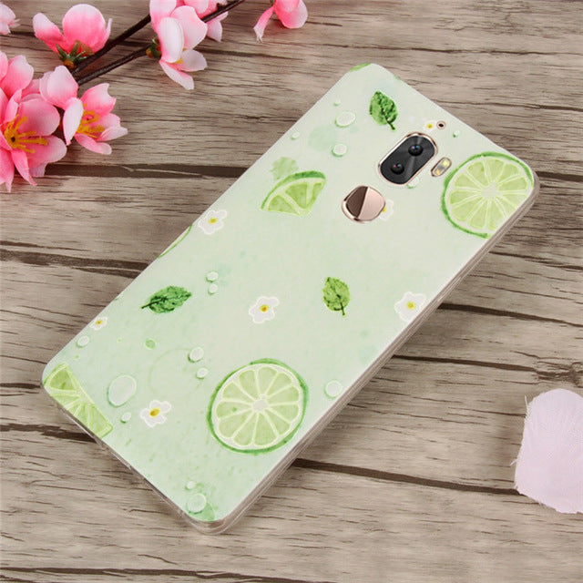 LeEco Cool 1 Case 5.5 Fruit Landscape Soft TPU Case For LETV LeEco Cool 1 Coolpad Cover Cool1 Silicon Cute Cat Phone Cases