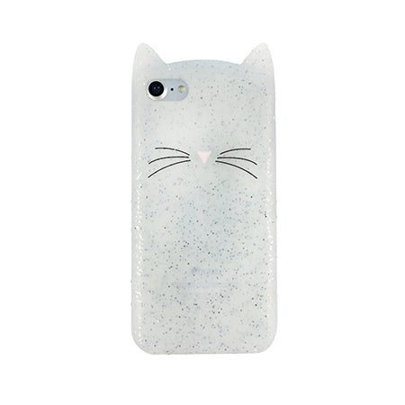 5 S Case Cover For iPhone 5 5S Cute silicone 3D Glitter Soft TPU Cat Phone Cases For apple iphone 5s 5 SE Fundas Coque For Girl