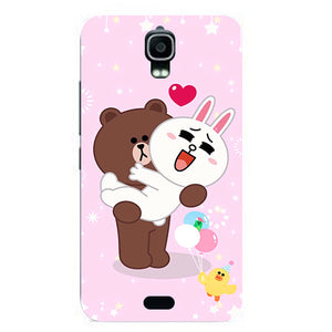 feel free Case For Huawei Y360 Y3 Y3C Y336 Back Cover Flower Plants Original Hard Plastic Printed Cartoon Cute Cat Owl Animal Phone Case