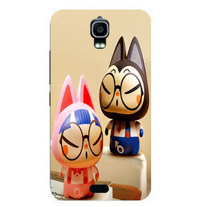 feel free Case For Huawei Y360 Y3 Y3C Y336 Back Cover Flower Plants Original Hard Plastic Printed Cartoon Cute Cat Owl Animal Phone Case