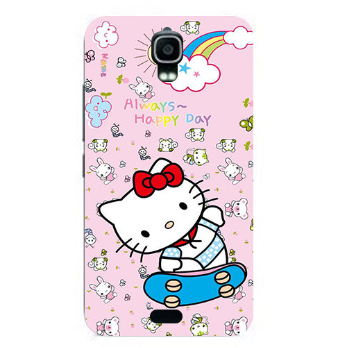 feel free Case For Huawei Y360 Y3 Y3C Y336 Back Cover Flower Plants Original Hard Plastic Printed Cartoon Cute Cat Owl Animal Phone Case