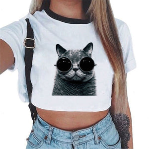 T-shirt Sexy Female Tee Tops