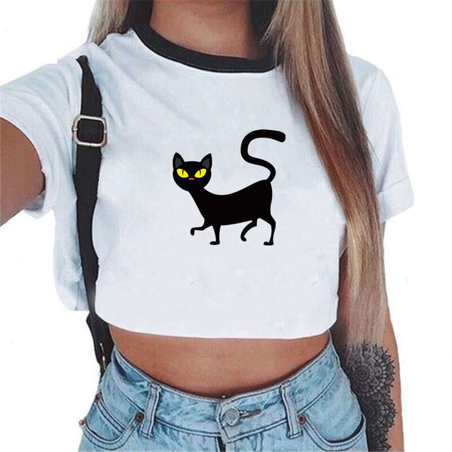 T-shirt Sexy Female Tee Tops